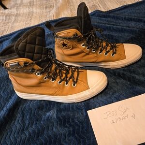 Converse women's High-Top Sneakers - Brown waterproof